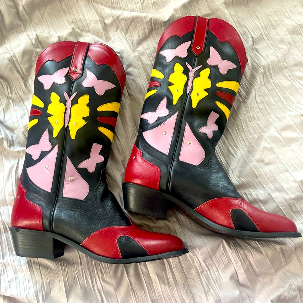 Acme Western Butterfly Boots